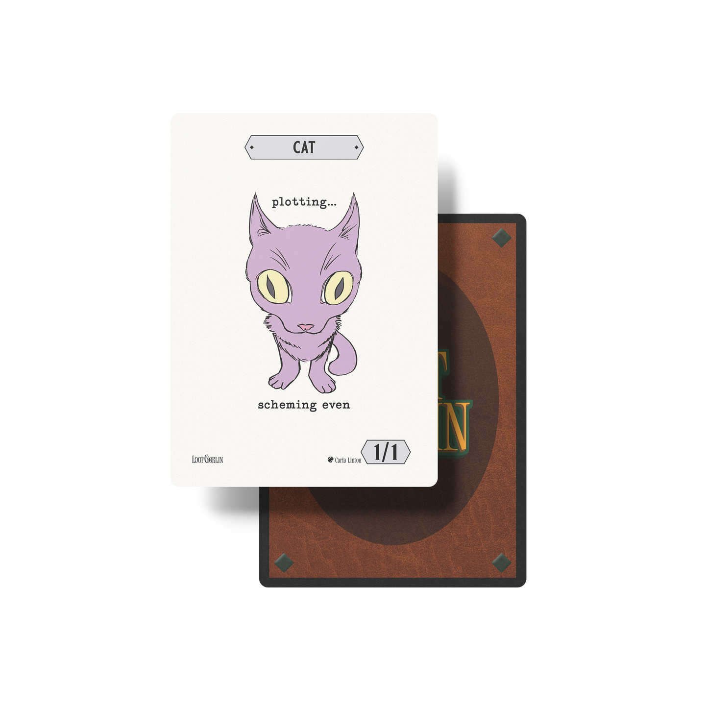 Cat 1/1 "Plotting" Token