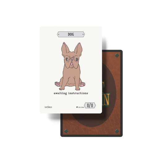 Dog 1/1 "Awaiting Instructions" Token